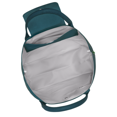 Le Pliage Green 托特包 M, 孔雀蓝色