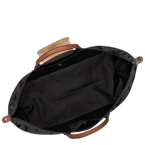 Le Pliage Original M Travel bag , Black - Recycled canvas - View 5 of  6