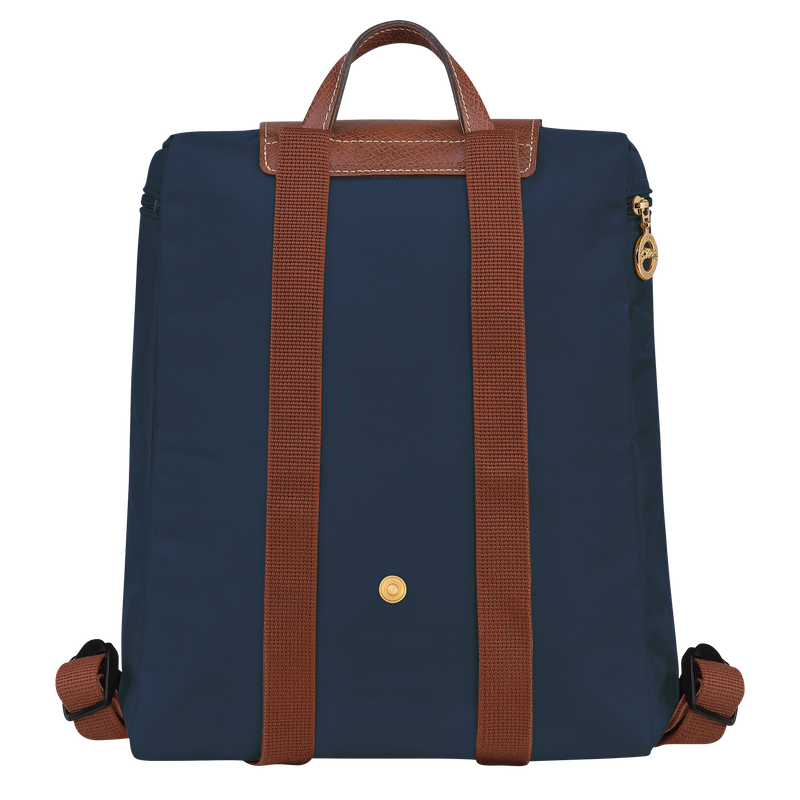 Le Pliage Original M Backpack , Navy - Recycled canvas  - View 4 of  6
