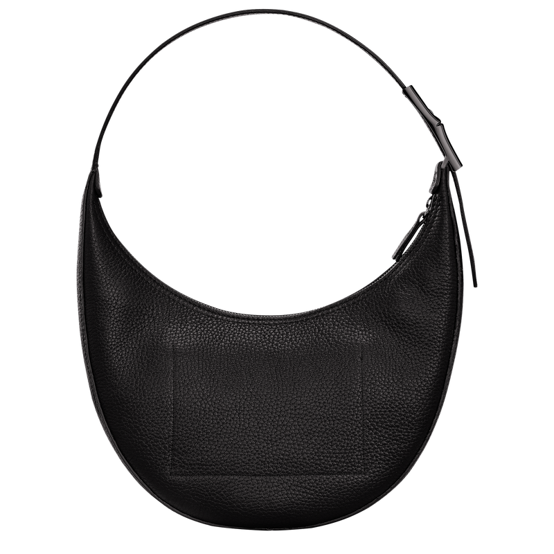 Roseau Essential M Hobo bag , Black - Leather  - View 4 of  4