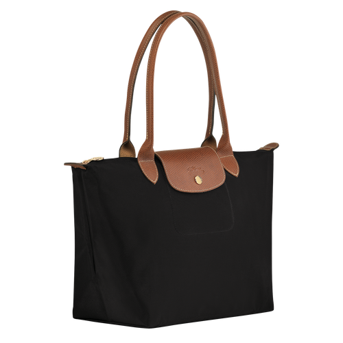 Le Pliage Original M 小号单肩包 , 黑色 - 再生帆布 - 查看 3 5