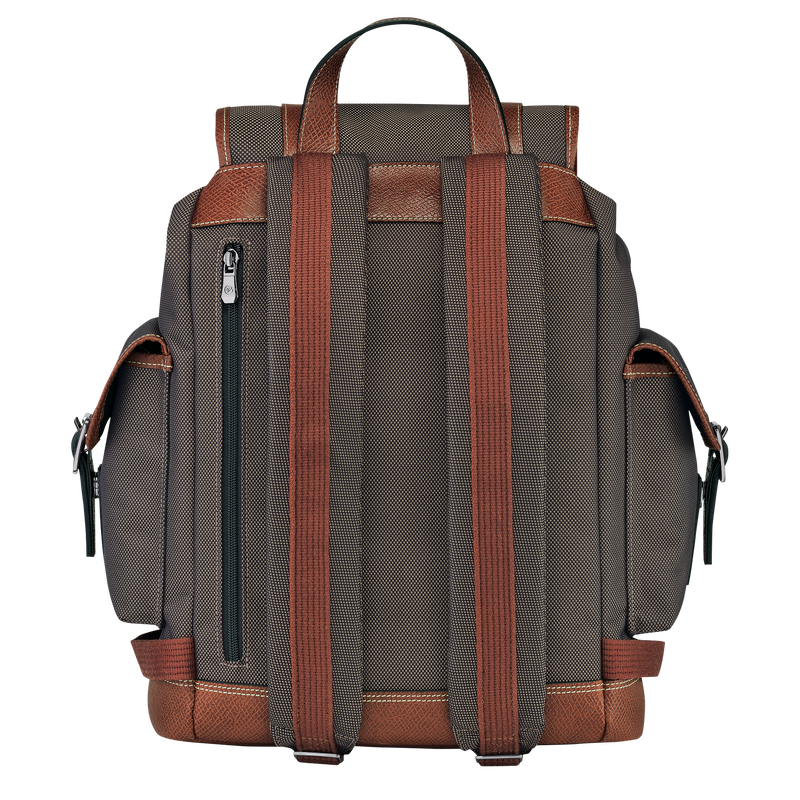 Boxford Backpack , Brown - Recycled canvas  - View 4 of  4