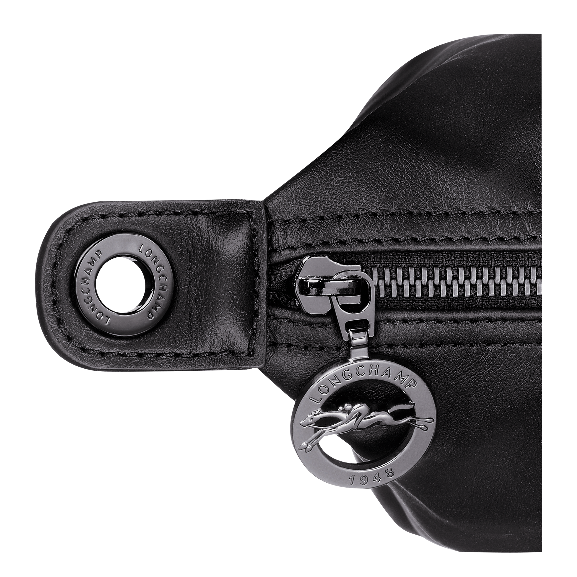 Le Pliage Xtra Hobo 袋 M, 黑色