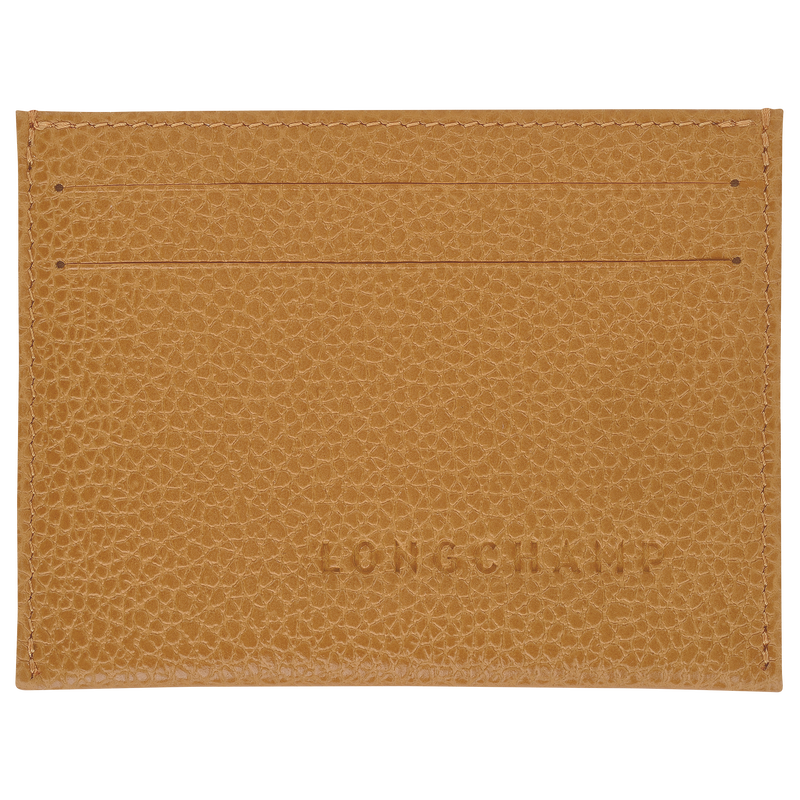 Le Foulonné Card holder , Nutmeg - Leather  - View 1 of  2