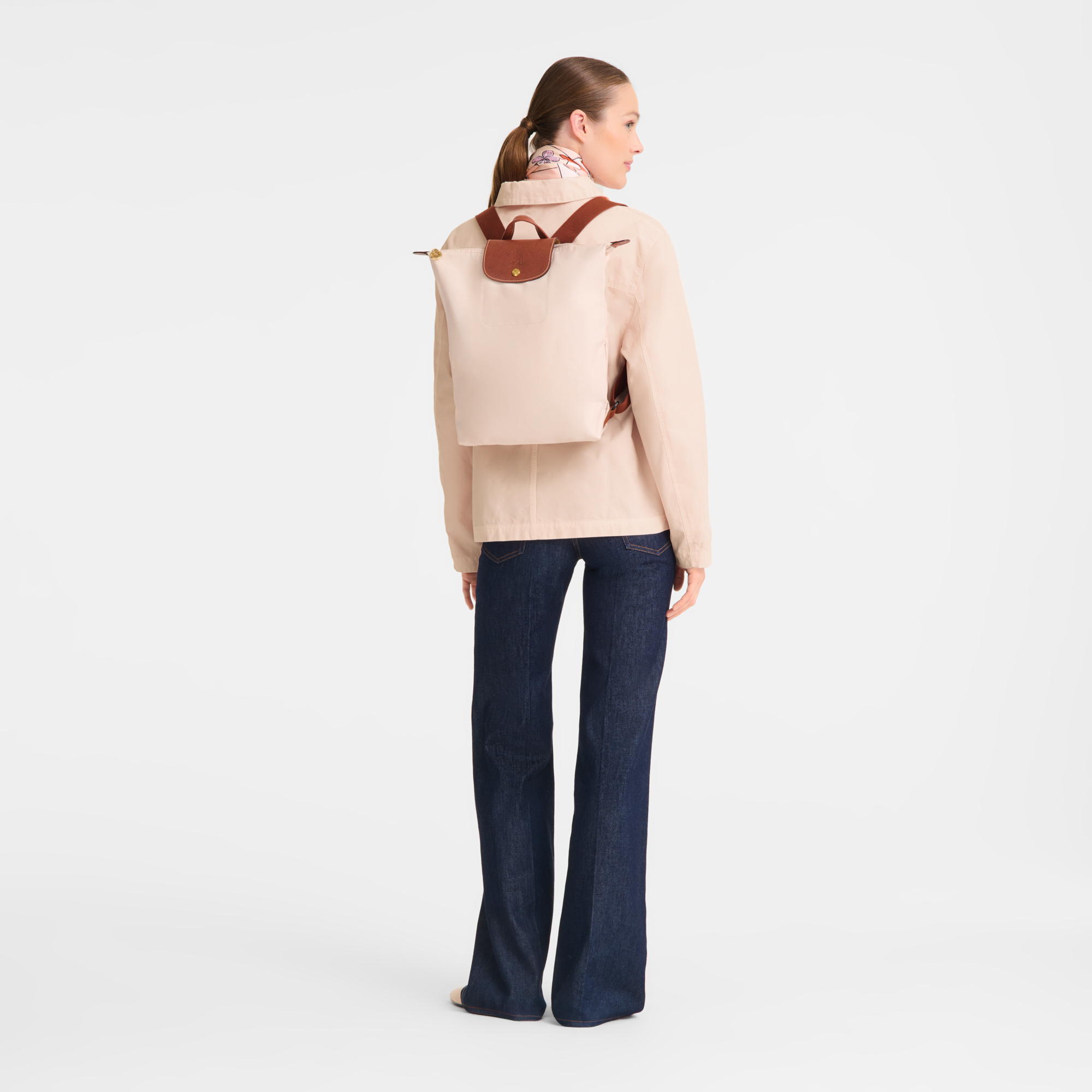 Le Pliage Original 双肩背包 M, 纸张白