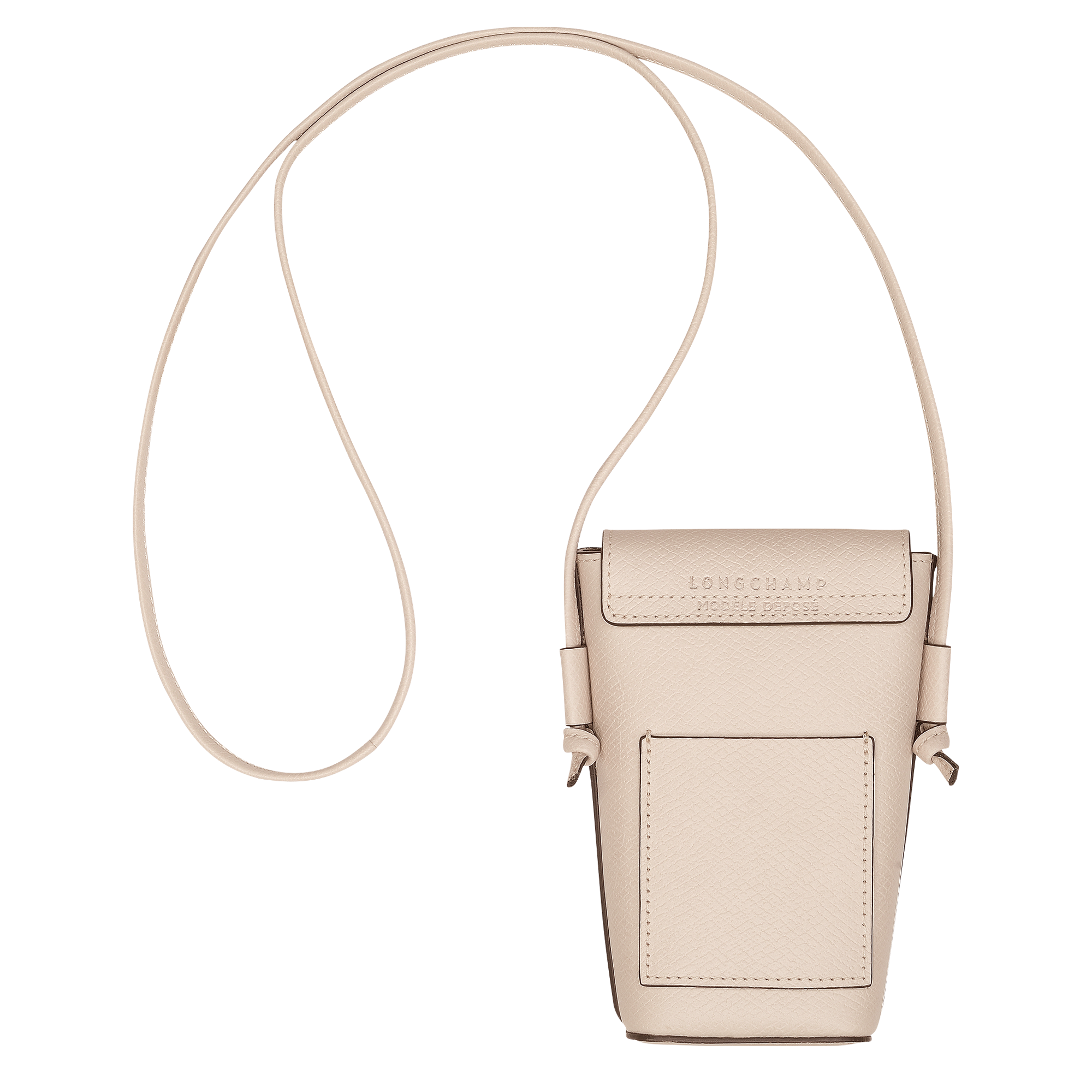 Phone case with leather lace, Paper - View 4 of
4 - zoom in Épure Phone case with leather lace, Paper