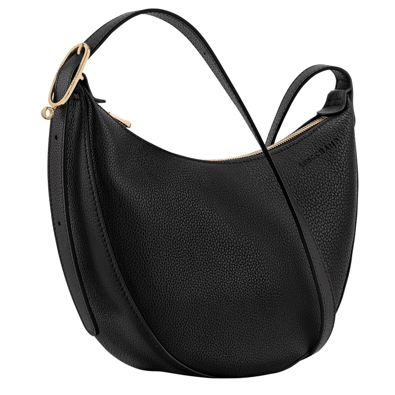 Le Foulonné S Crossbody bag , Black - Leather  - View 3 of  6