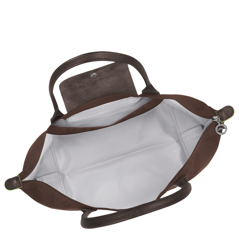 Le Pliage Green L Tote bag , Mocha - Recycled canvas  - View 5 of  7