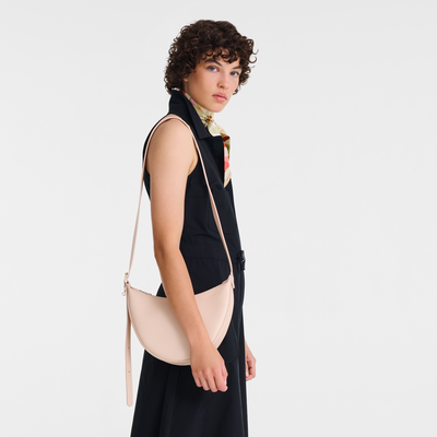 Le Foulonn&eacute; S Crossbody bag , Cream - Leather