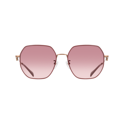 Sunglasses , Burgundy - Titane
