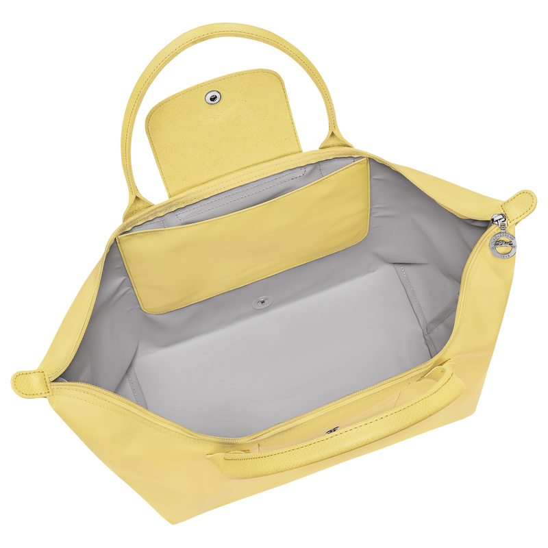 Le Pliage One L Handbag , Lime - Canvas  - View 5 of  8