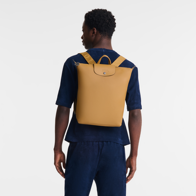 Le Pliage Xtra M 双肩背包 , 烟草色 - 皮革