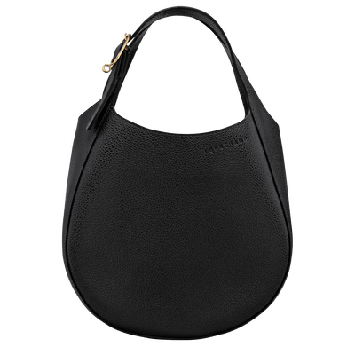 Le Foulonn&eacute; S Handbag , Black - Leather