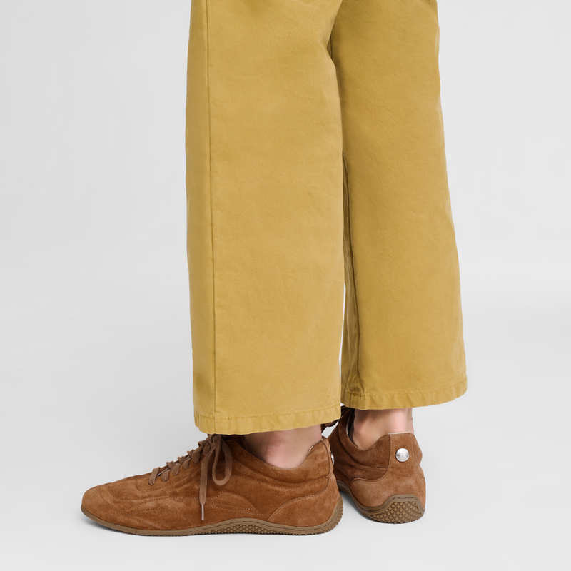 On-The-Go 运动鞋 , 琥珀棕 - 皮革  - 查看 7 7