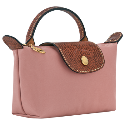 Le Pliage Original 化妆包 , 茶粉色 - 再生帆布