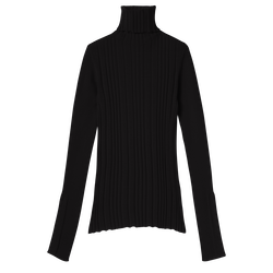 Fall/Winter 2023 Collection Sweater , Black - Wool