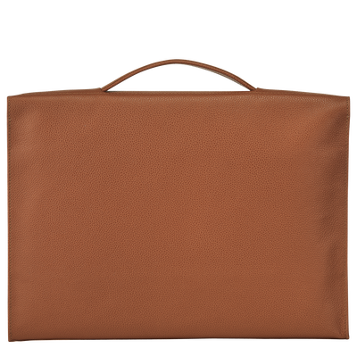 Le Foulonn&eacute; 系列 公文包 S, 焦糖色