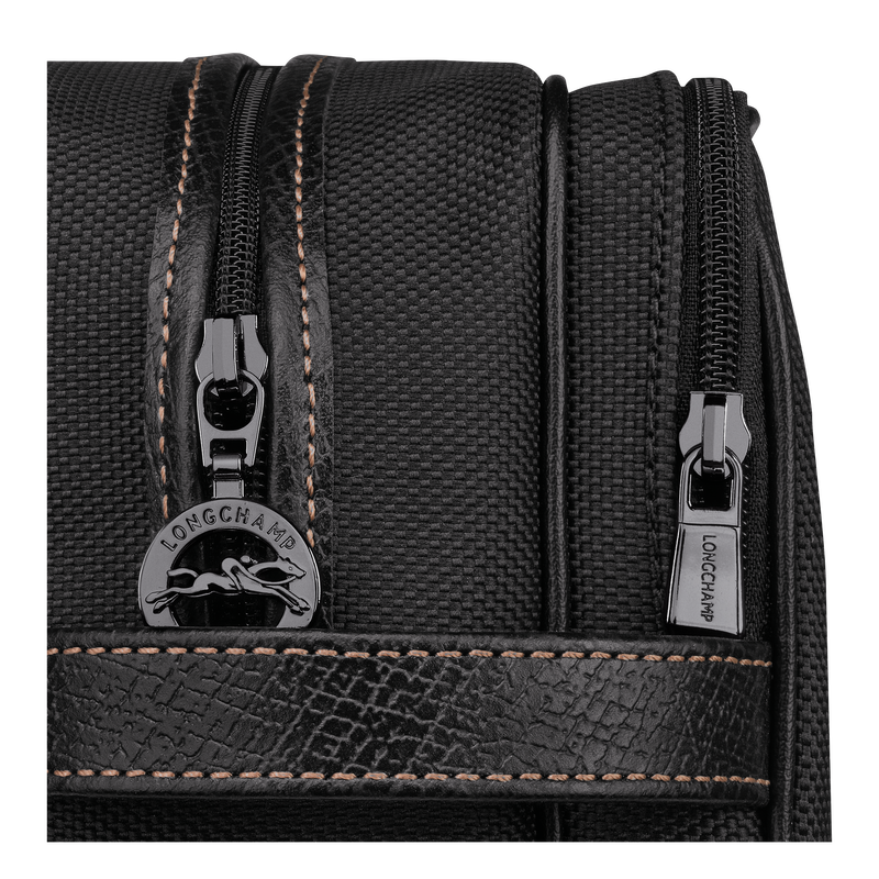 Boxford Toiletry case , Black - Recycled canvas  - View 4 of  6
