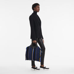 Le Pliage Collection XL Handbag , Navy - Canvas