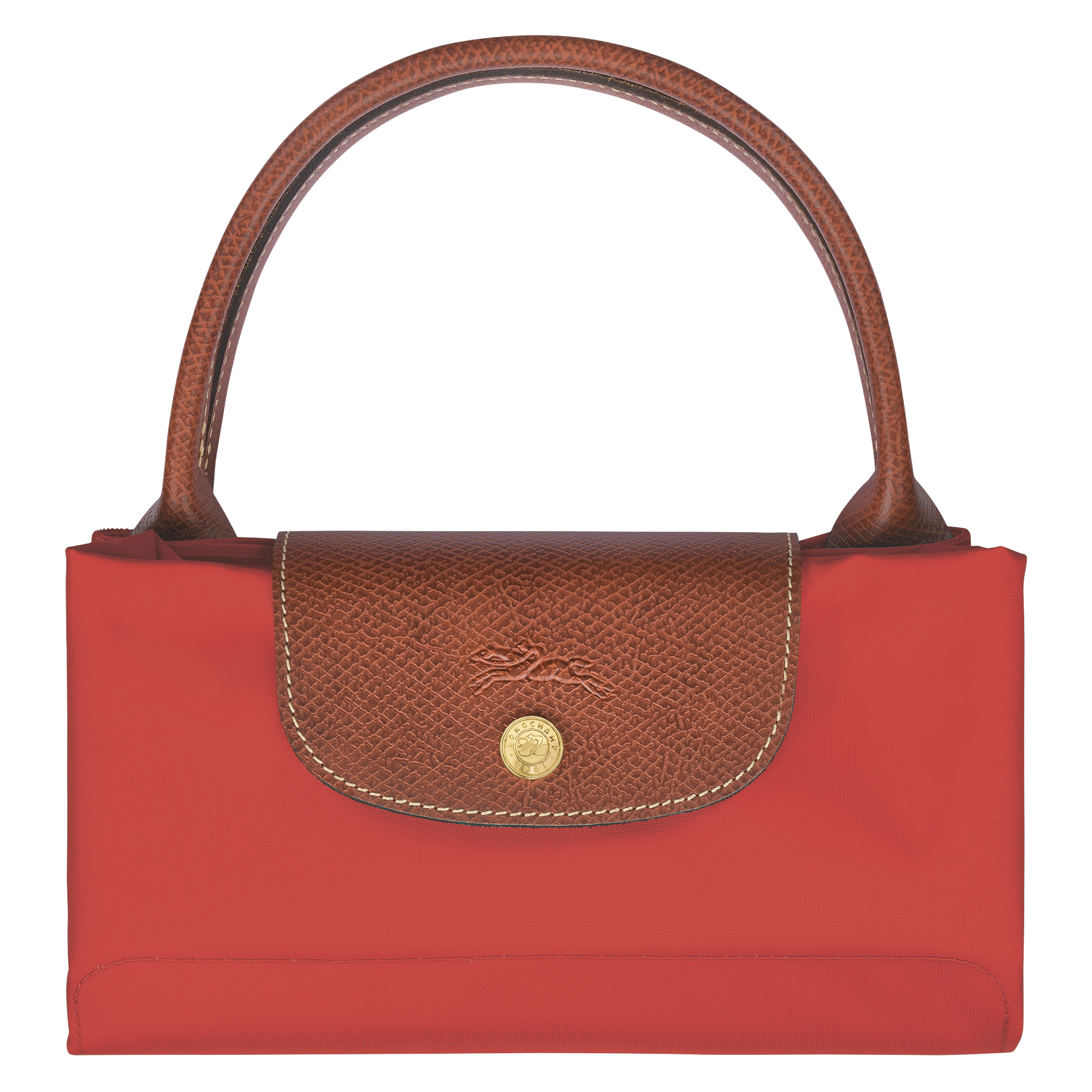 手提包 M, 番茄红 - 查看 6
        6 - 放大 Le Pliage Original 手提包 M, 番茄红