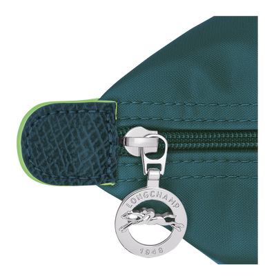 Le Pliage Green 托特包 L, 孔雀蓝色