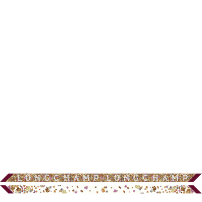 Frise Fleurie Headband , Burgundy - Silk