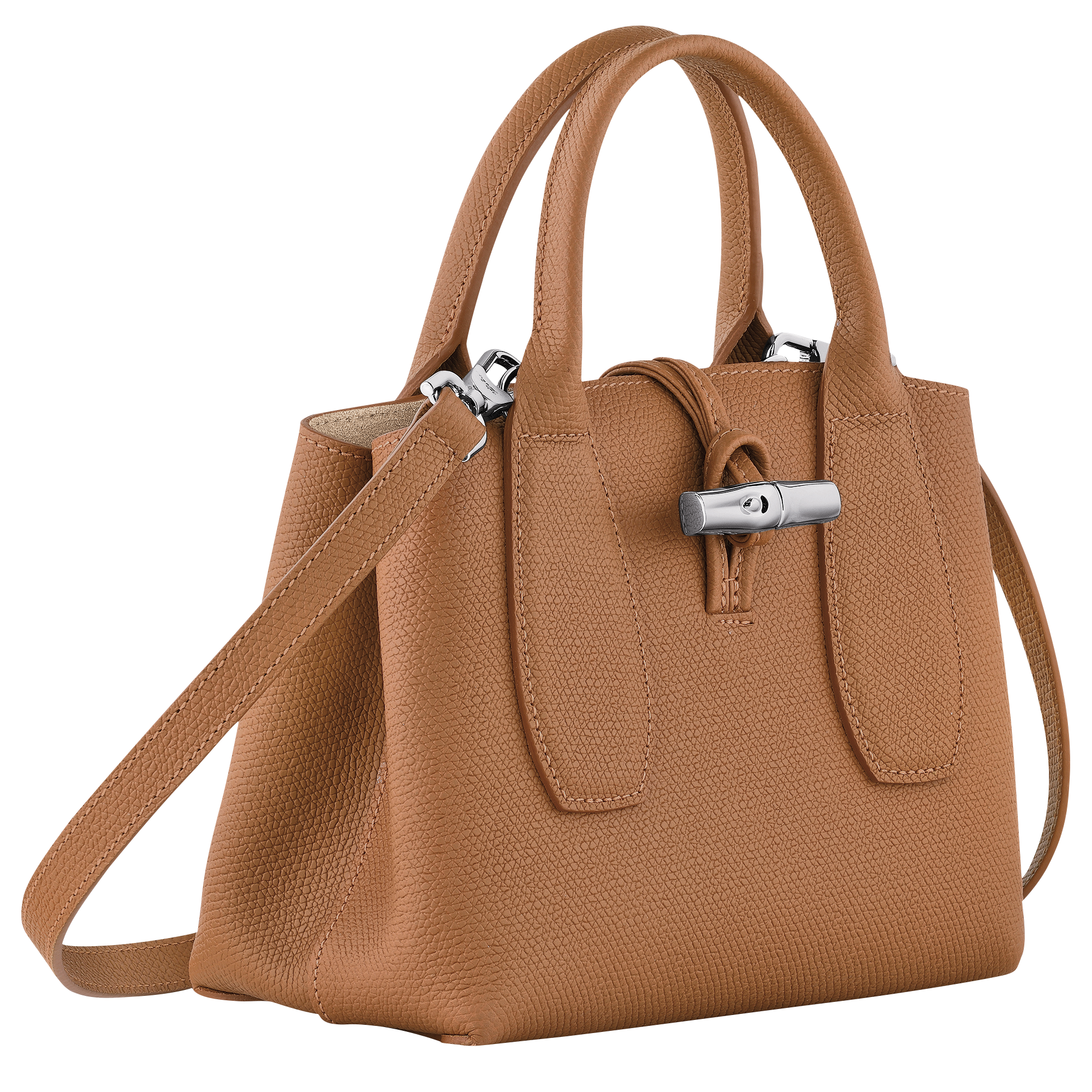 Roseau Handbag S, Natural