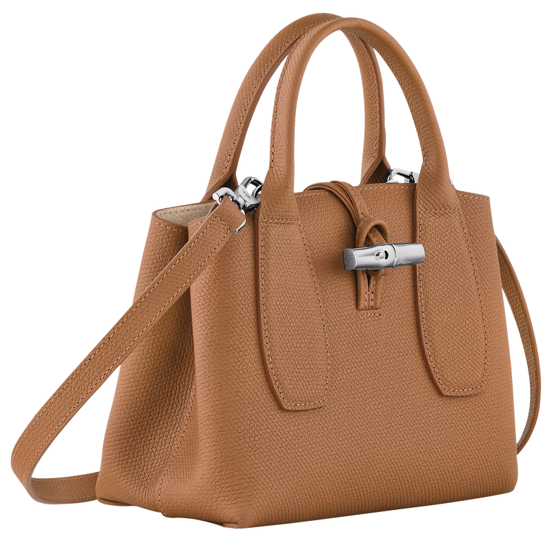 Roseau S Handbag , Natural - Leather  - View 3 of  7