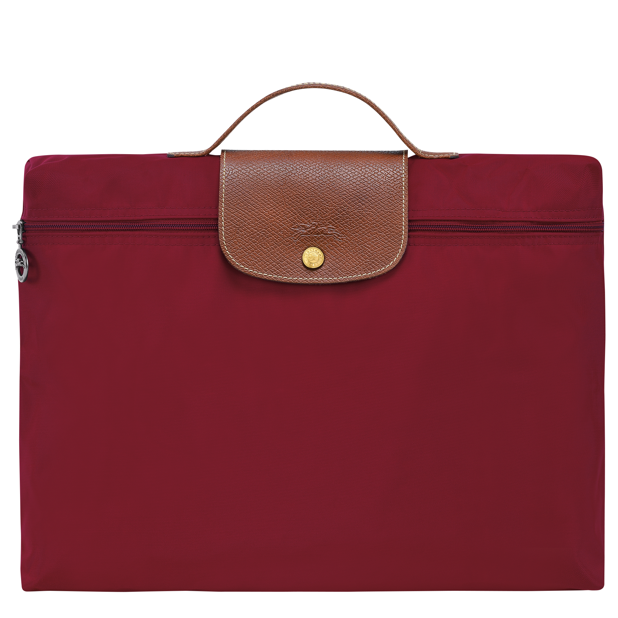 小号公文包, 红色 - 查看 1
        5 - 放大 Le Pliage Original 小号公文包, 红色