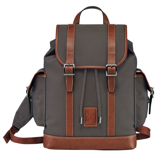 Boxford Backpack , Brown - Recycled canvas - View 1 of  4