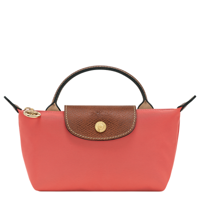 Le Pliage Original 化妆包 , 草莓色 - 再生帆布