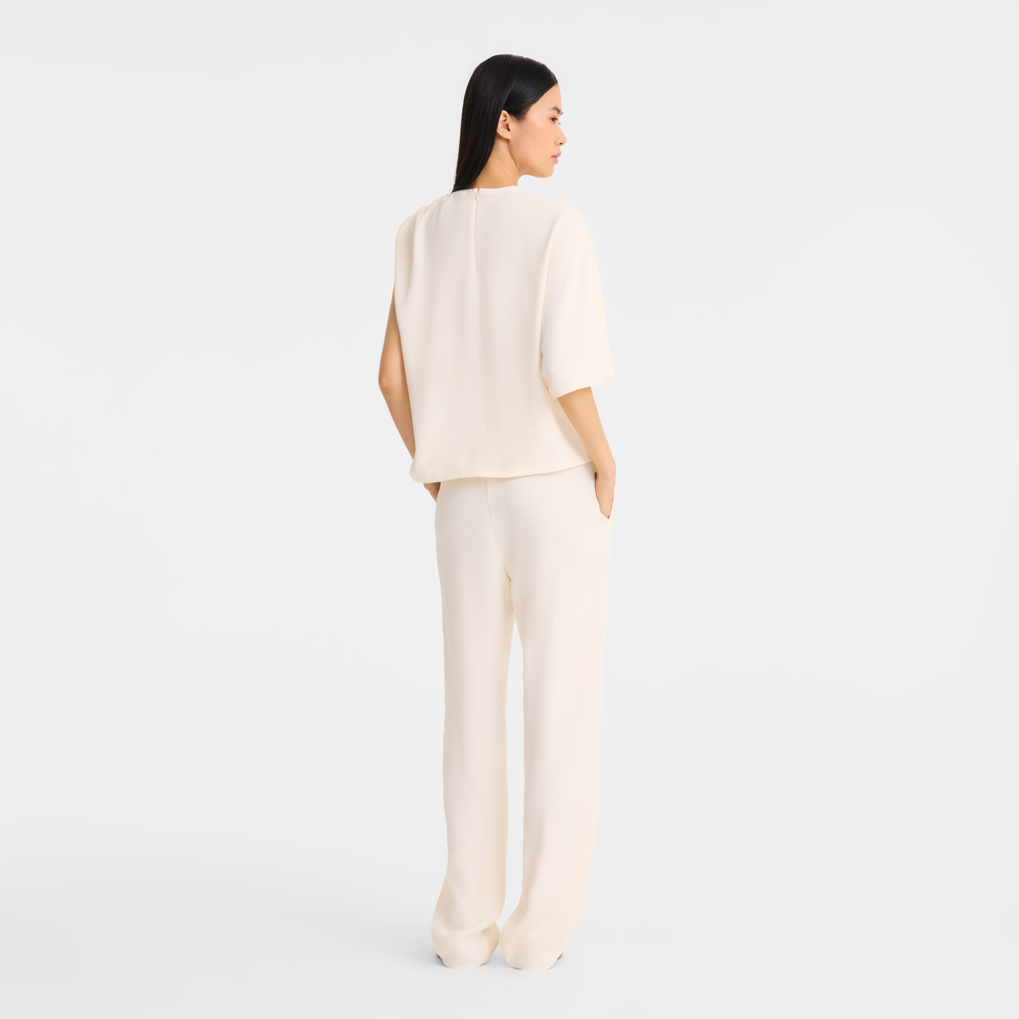 null Top, Ecru