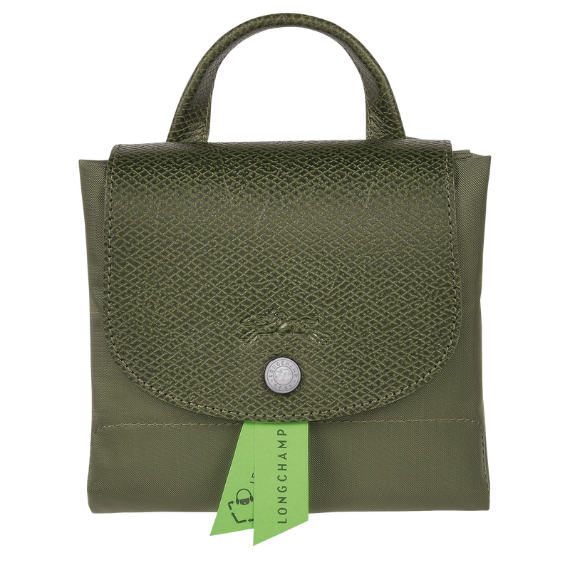 Le Pliage Green M 双肩背包 , 森林 - 再生帆布  - 查看 6 6