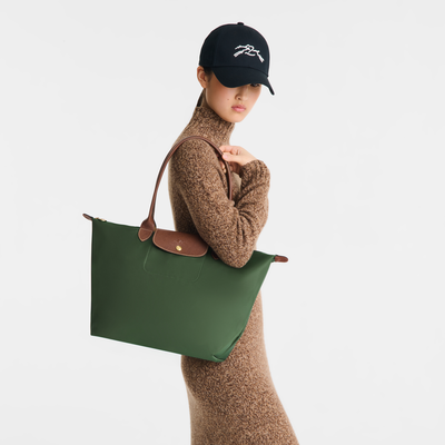 Le Pliage Original L 托特包 , 英伦绿 - 再生帆布