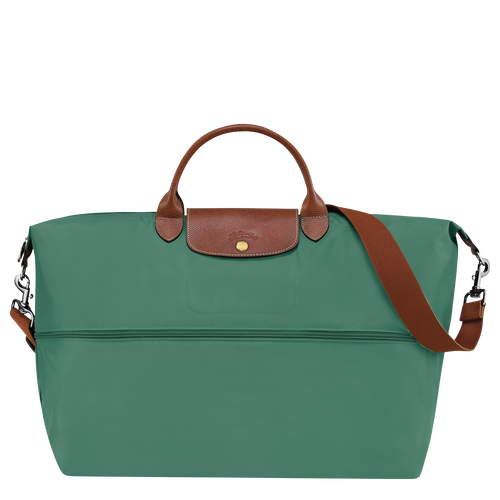 Le Pliage Original Travel bag expandable , Sage - Recycled canvas - View 5 of  7