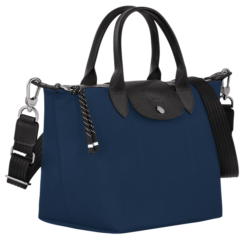 Le Pliage Energy S Handbag , Navy - Recycled canvas  - View 3 of  6