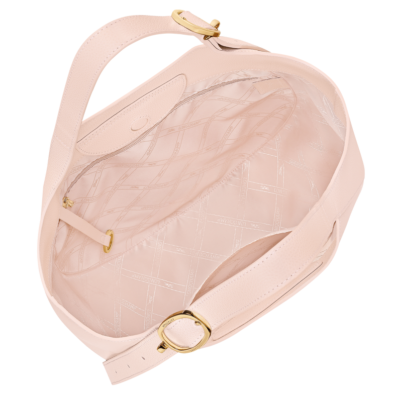 Le Foulonn&eacute; XL 托特包 , 奶油 - 皮革  - 查看 5 6