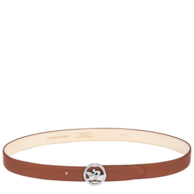 La Médaille Longchamp Ladies' belt , Cognac - Leather