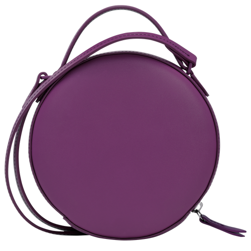 Box-Trot XS Crossbody bag , Violet - Leather - View 4 of  4