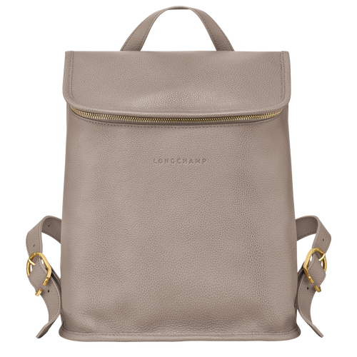 Le Foulonné Backpack , Turtledove - Leather - View 1 of  6