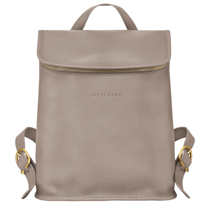 Le Foulonné Backpack , Turtledove - Leather  - View 1 of  6