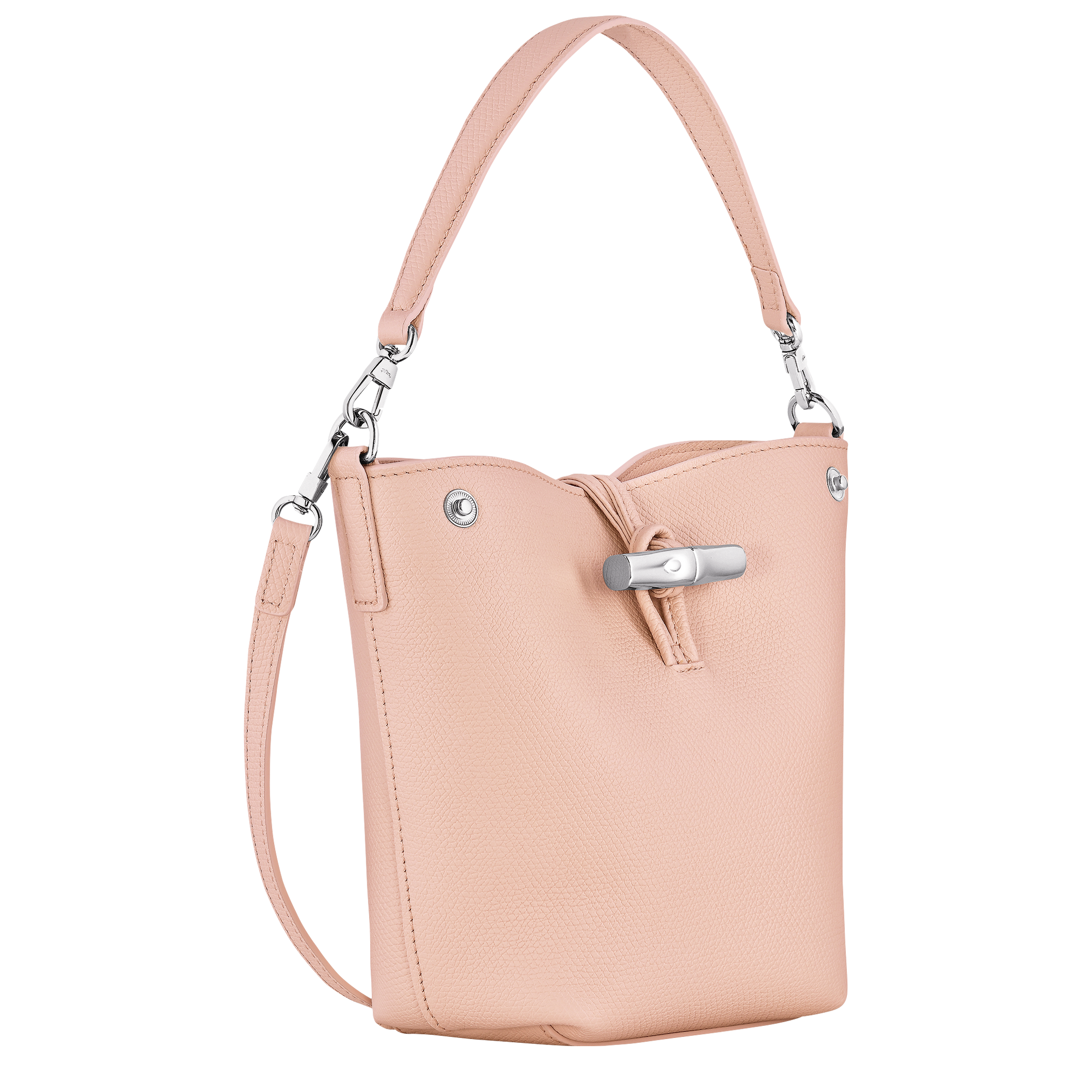 水桶包 XS, 芭蕾粉 - 查看 3
        6 - 放大 Le Roseau 水桶包 XS, 芭蕾粉