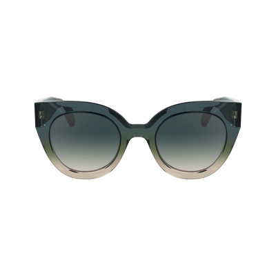 Sunglasses , Blue/Beige - Acetate