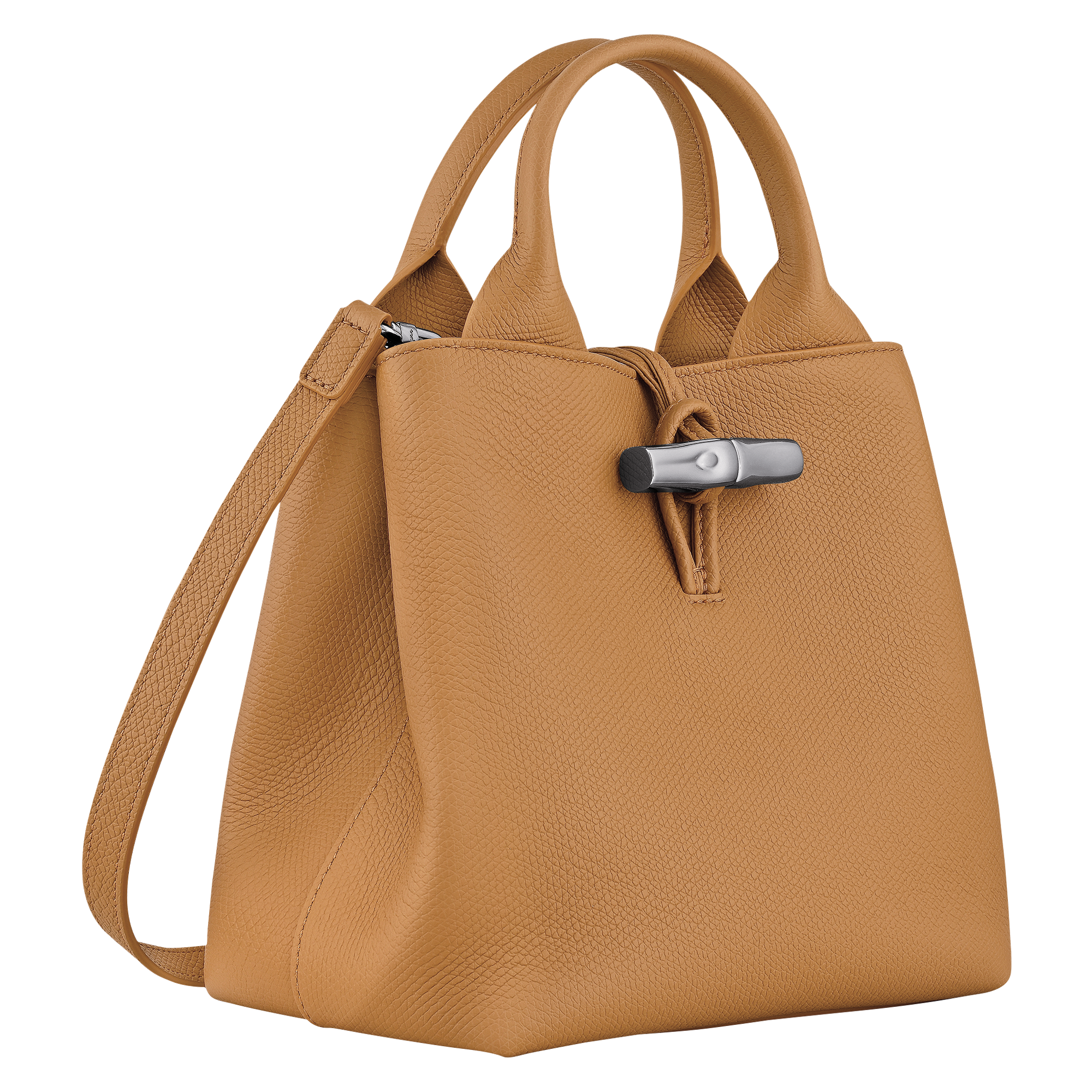 手提包 S, 胡桃色 - 查看 3
        7 - 放大 Le Roseau 手提包 S, 胡桃色