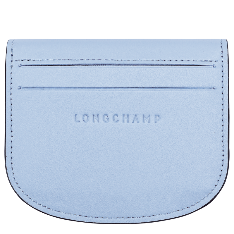 Le Pliage Xtra Card holder , Wave - Leather  - View 2 of  3