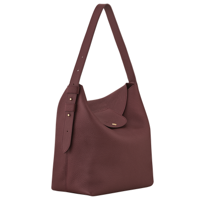 Le Cadence L Shoulder bag , Burgundy - Leather