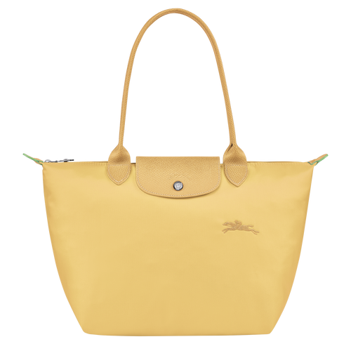 Le Pliage Green M 小号单肩包 , 小麦黄 - 再生帆布 - 查看 1 4