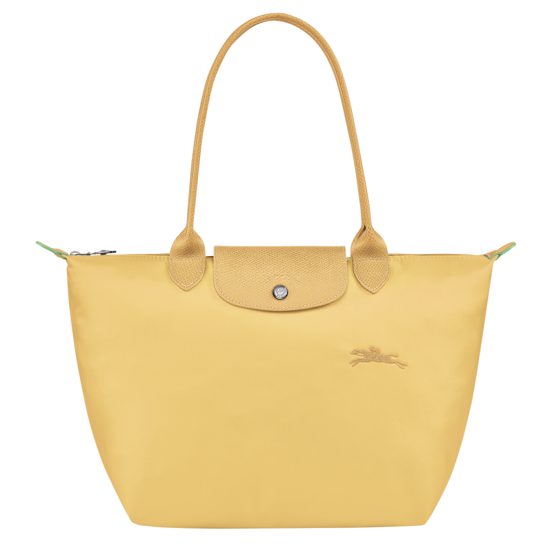 Le Pliage Green M 小号单肩包 , 小麦黄 - 再生帆布  - 查看 1 4