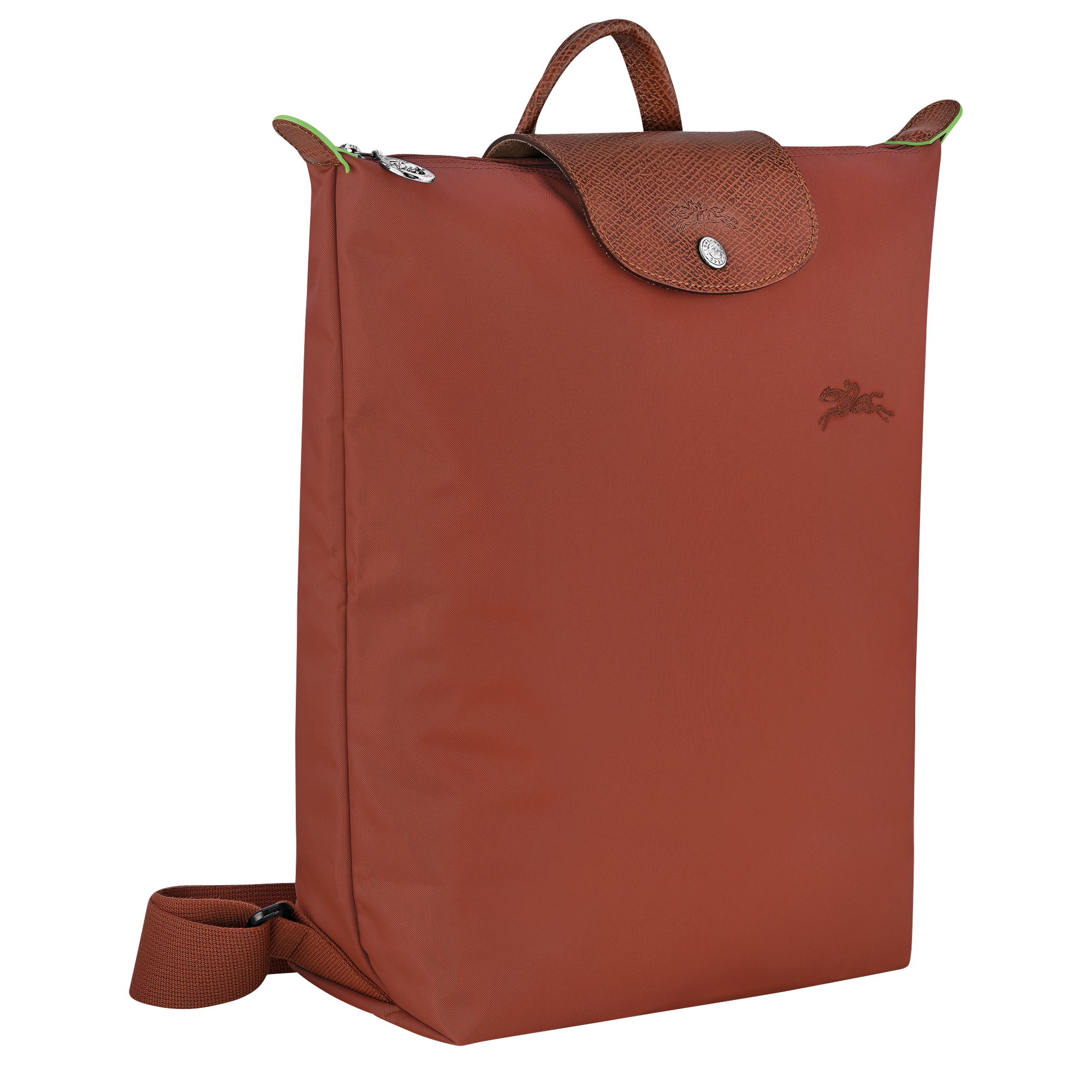 双肩背包 M, 栗子色 - 查看 3
        7 - 放大 Le Pliage Green 双肩背包 M, 栗子色