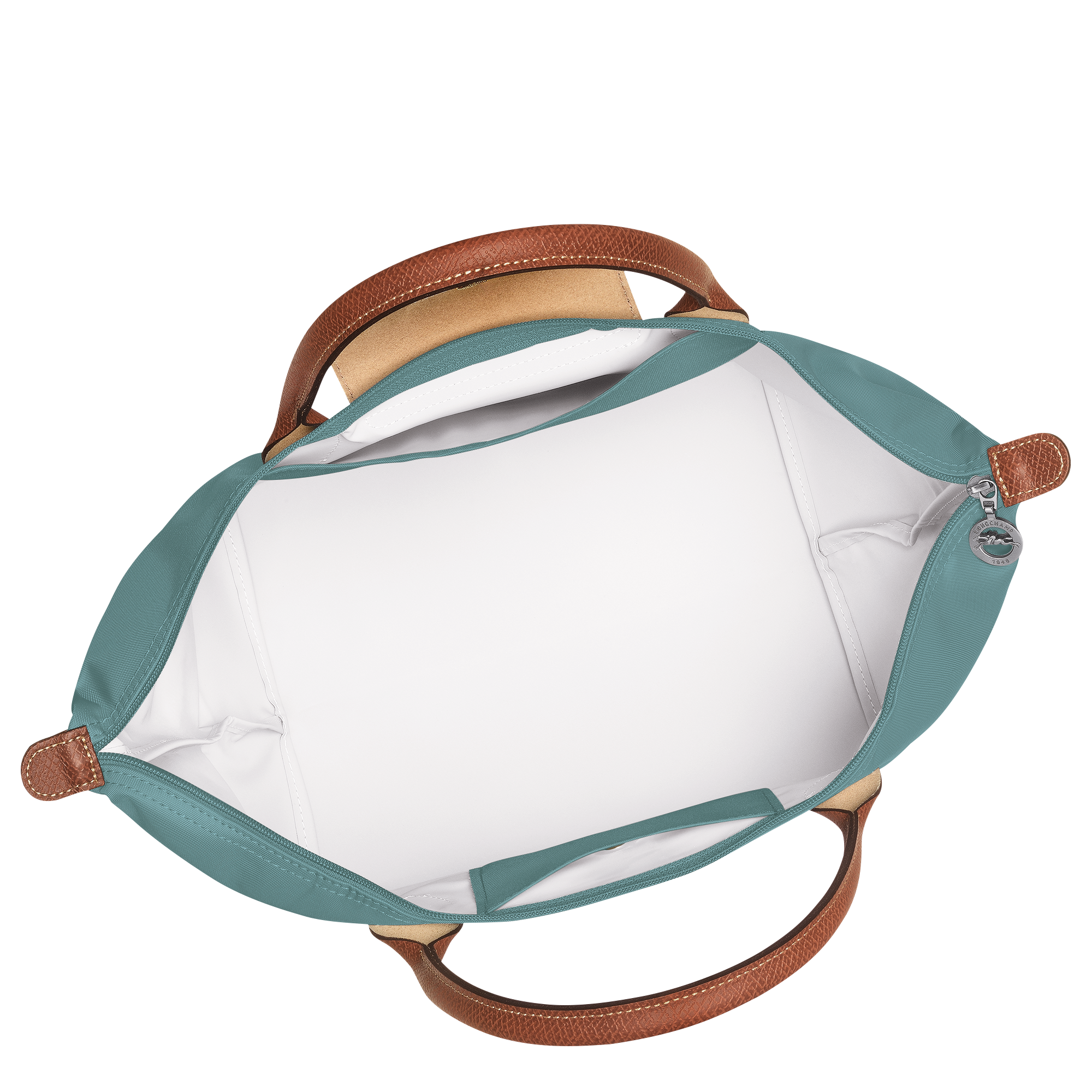 手提包 M, 尤加利绿 - 查看 4
        6 - 放大 Le Pliage Original 手提包 M, 尤加利绿